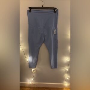Old Navy Blue Maternity Leggings